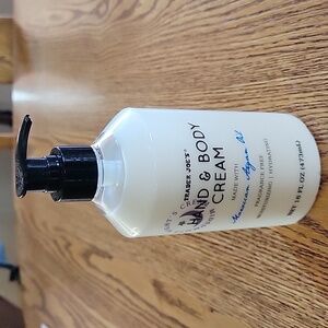 NWT Trader Joe’s, Hand and Body Cream with Moroccan argon oil, Fragrance Free